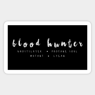 Blood Hunter Dungeons and Dragons | D&D | DnD Gifts | RPG Gifts Magnet